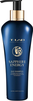 Шампунь для силы волос и эффекта анти-эйдж T-LAB Professional Sapphire Energy Shampoo 300 мл 00-00024070 фото
