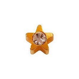 Сережки для вух Studex R501 Y-4 зірка з кришталем 00-00011964 фото