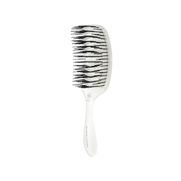Щетка для волос Olivia Garden Essential Care FLEX Fine Hair Bristles Ice White 00-00024465 фото