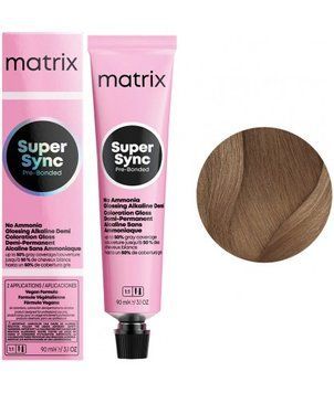 Крем-краска безаммиачная Matrix Super Sync Pre-Bonded №8N Natural light blond 90 мл 00-00025174 фото