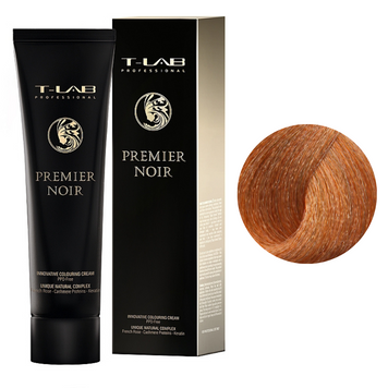 Крем-фарба для волосся T-Lab Premier Noir Colouring Cream №8.34 Light Golden Copper Blonde 100 мл 00-00023418 фото