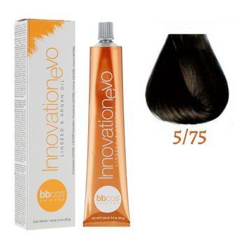 Крем-краска для волос BBCos Innovation Evo №5.75 Сhestnut Light Chocolate 100 мл 00-00023115 фото