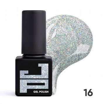 Гель-лак для нігтів Jerden Proff №16 Holographic 5 мл 00-00020968 фото