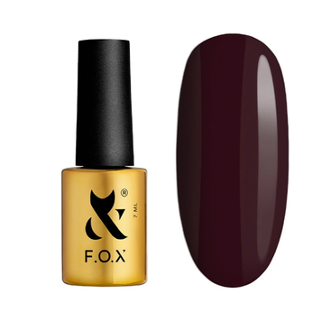 Гель-лак для ногтей F.O.X Mocha Mousse №110 Насыщенный темный шоколад 7 мл 00-00027136 фото