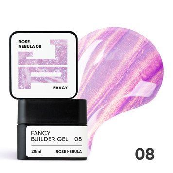 Гель для нігтів з ефектом хамелеону Jerden Proff Fancy Builder Gel №08 Fancy 20 мл 00-00026553 фото