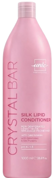 Кондиционер для чувствительных к ломкости волос Unic Crystal Bar Silk Lipid 1000 мл 00-00026615 фото