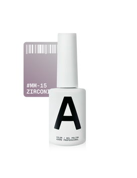 Гель-лак для нігтів Adore Gel Polish Cat's Eye Metal Glass №Mm-15 Рожево-бузковий 12 мм 00-00027755 фото