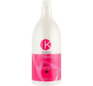 Шампунь з екстрактом м'яти для волосся BBcos Kristal Basic 1500 мл 00-00023306 фото