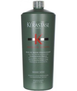 Шампунь для густоты волос мужчин Kerastase Genesis Homme Bain de Masse Epaississant 1000 мл 00-00024378 фото