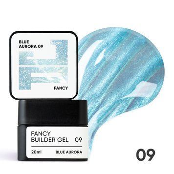 Гель для нігтів з ефектом хамелеону Jerden Proff Fancy Builder Gel №10 Cosmic Aura 20 мл 00-00026555 фото