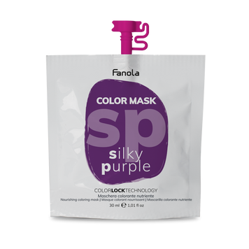 Маска тонирующая для волос Fanola Color Mask Silky Purple 30 мл 00-00024619 фото