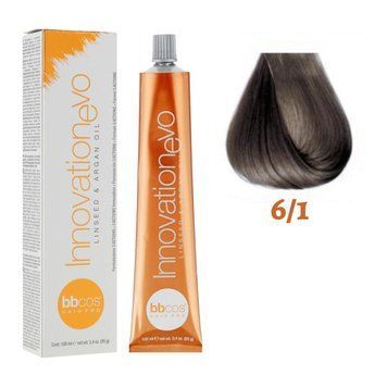 Крем-краска для волос BBCos Innovation Evo №6.1 Dark Ash Blond 100 мл 00-00023120 фото