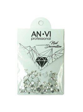 Стразы сваровски ANVI Professional MIX прозрачные №9 200шт 00-00000886 фото