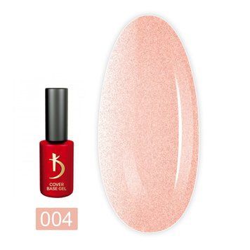 Основа камуфляжная для гель-лака Kodi Professional Cover Base Gel №004 Персиковый с шимером 7 мл 00-00018539 фото