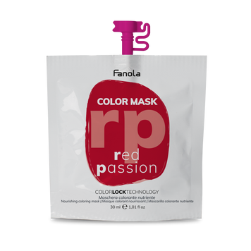 Маска тонирующая для волос Fanola Color Mask Red Passion 30 мл 00-00024620 фото