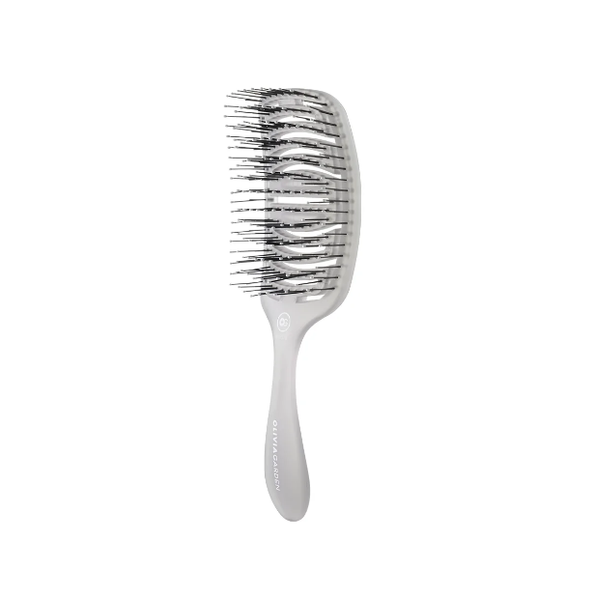 Щетка для волос Olivia Garden Essential Care Flex Medium Hair Bristles Ice Grey 00-00024466 фото