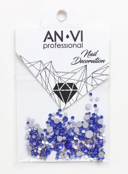 Камінці сваровських ANVI Professional MIX сині №16 200шт 00-00000887 фото