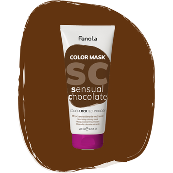 Маска тонуюча для волосся Fanola Color Mask Sensual Chocolate 200 мл 00-00024616 фото