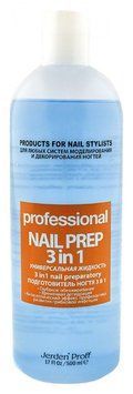Дезинфектор 3 в 1 для нігтів Jerden Proff Nail Prep 500 мл 00-00002900 фото