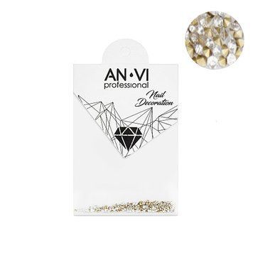 Камінці сваровських ANVI Professional PIXI золоті №5 200 шт 00-00000896 фото