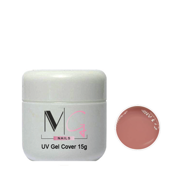 Гель камуфляжний для нарощування нігтів MG Nail UV Gel Medium 15 мл 00-00021537 фото