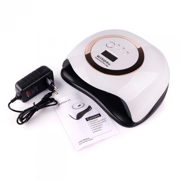 Лампа для сушки нігтів SUN BQ-V1 золота 168W 00-00013408 фото