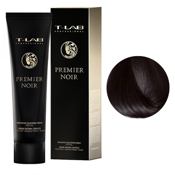 Крем-краска для волос T-Lab Professional Premier Noir Colouring Cream №1.0 Natural Black 100 мл 00-00023406 фото